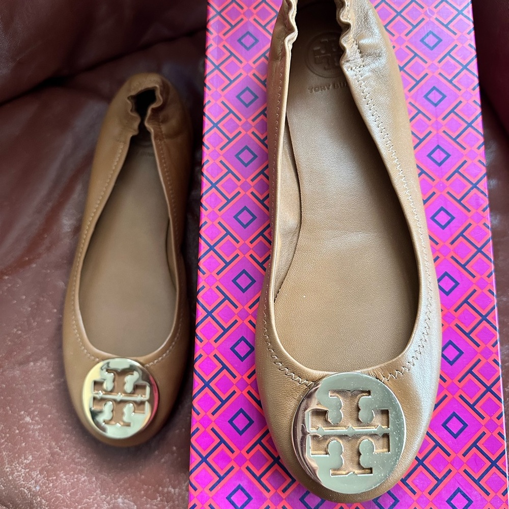 TORY BURCH MINNIE TRAVEL BALLET FLAT